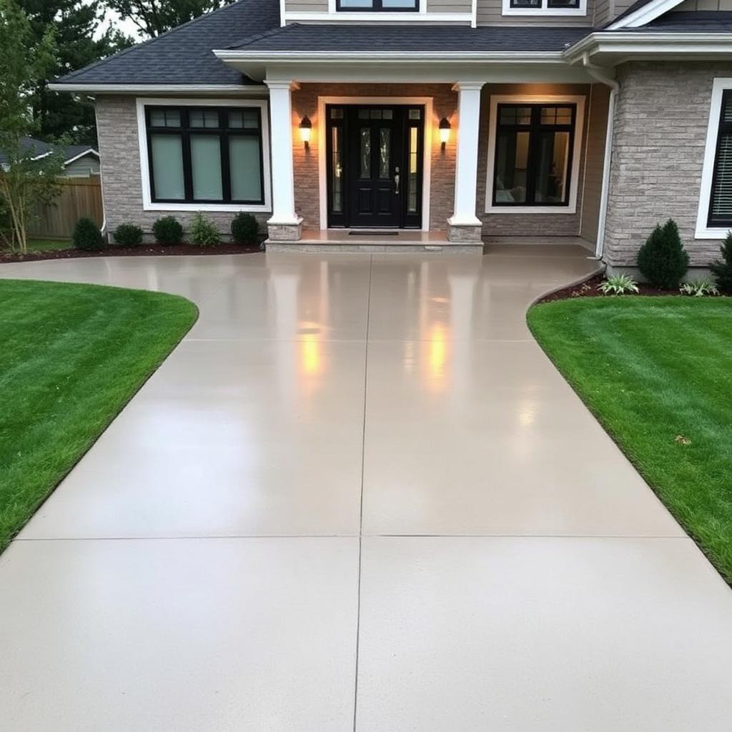 Driveway Pour